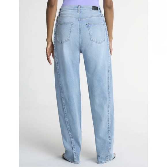 Scoop Women's Slouchy Barrel Straight High Rise Jeans Size 8 - Picture 2 of 5